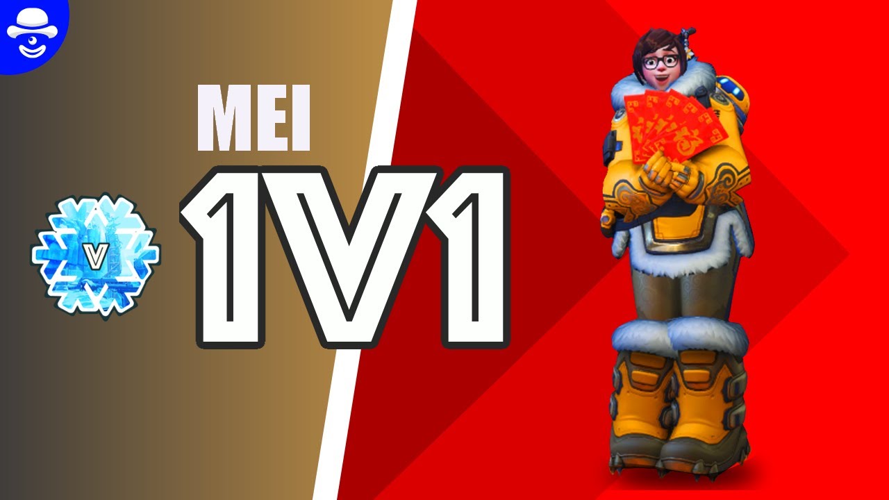 Mei 1v1｜Clowner VS DragonInHat - Overwatch 1v1 With a Twist!