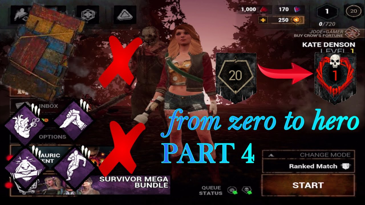 DEAD BY DAYLIGHT MOBILE - FROM ZERO TO HERO / PART 4