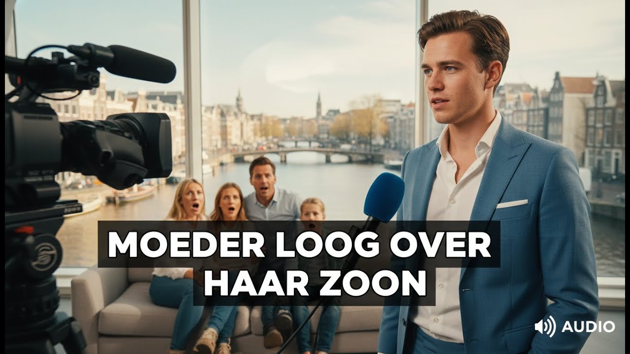 MOEDER VERTELDE BURen HAAR ZOON STUDERDE BUITENLANDS — TOT HIJ UIT DE KAST KWAM OP NATIONALE TV