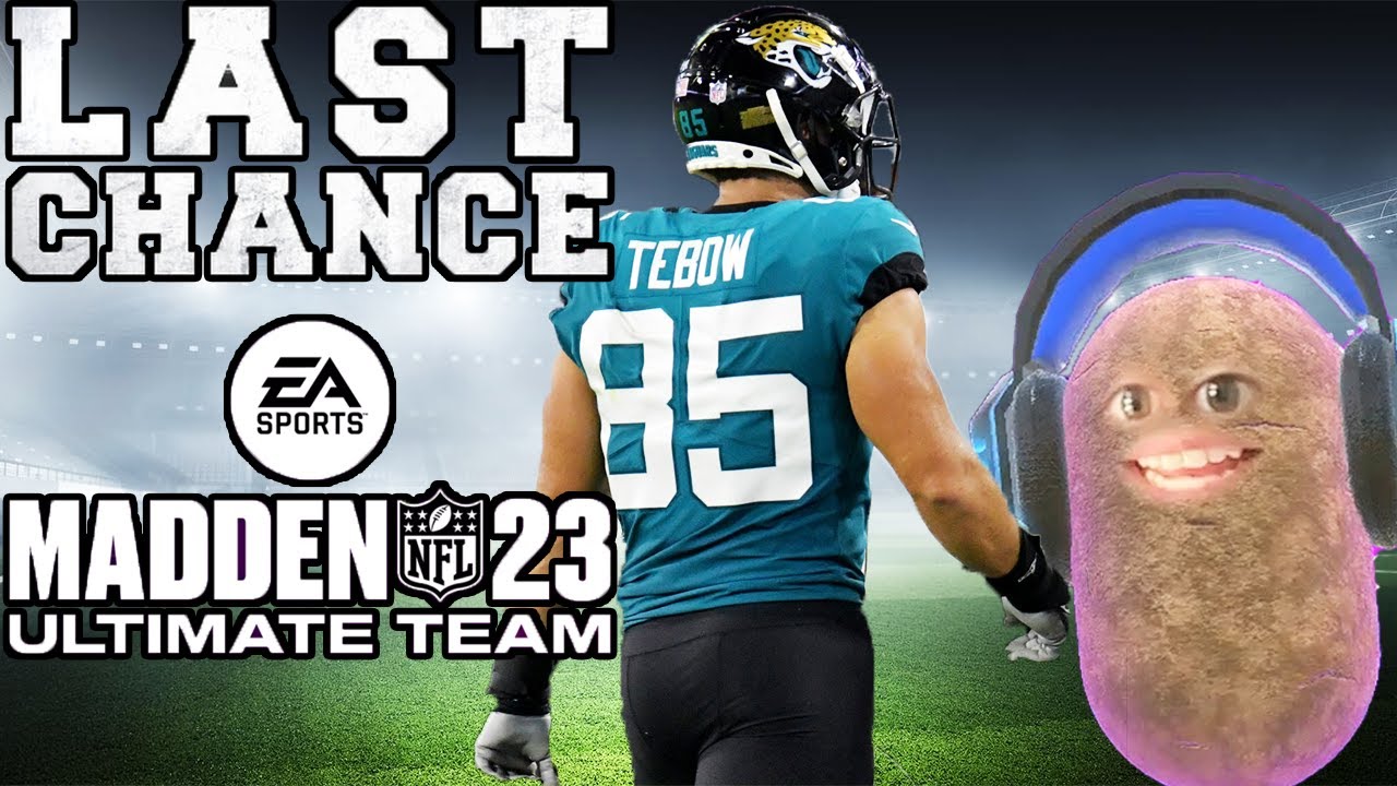 Tim Tebow's LAST CHANCE: Madden 23 Ultimate Team (MUT 23)