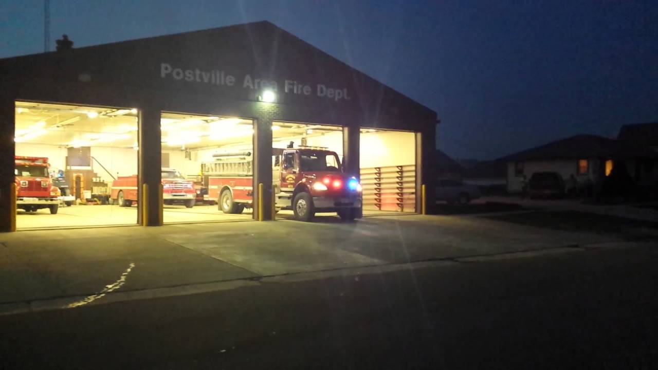 Postville Fire & EMS Responding to an MVA