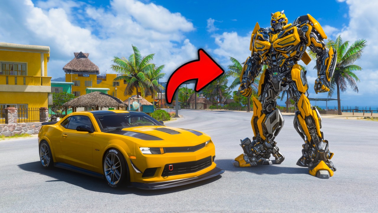 Forza, But We Only Use Transformers Cars