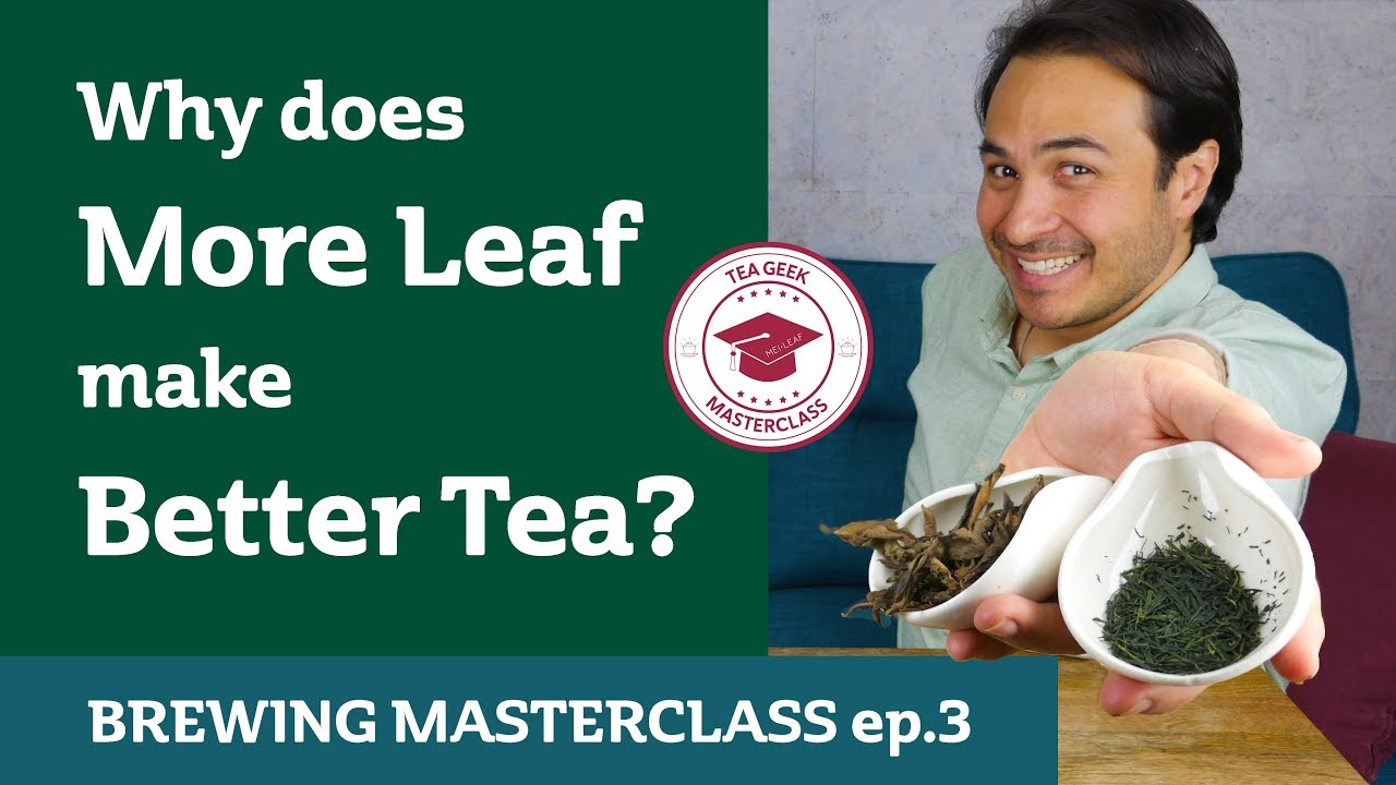 Why Does MORE LEAF MAKE BETTER TEA - Brewing MASTERCLASS