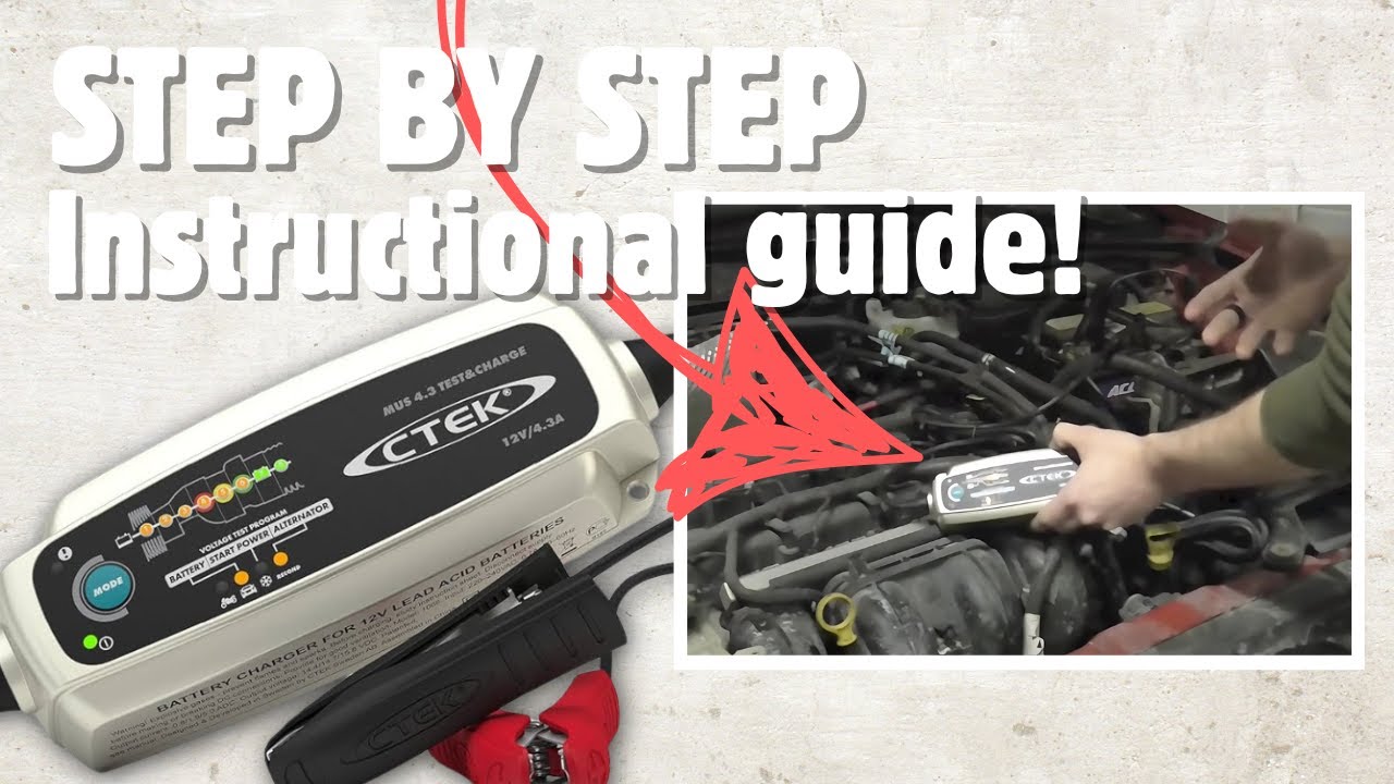 CTEK Charger MUS 4.3 Test and Charge Review and Tutorial