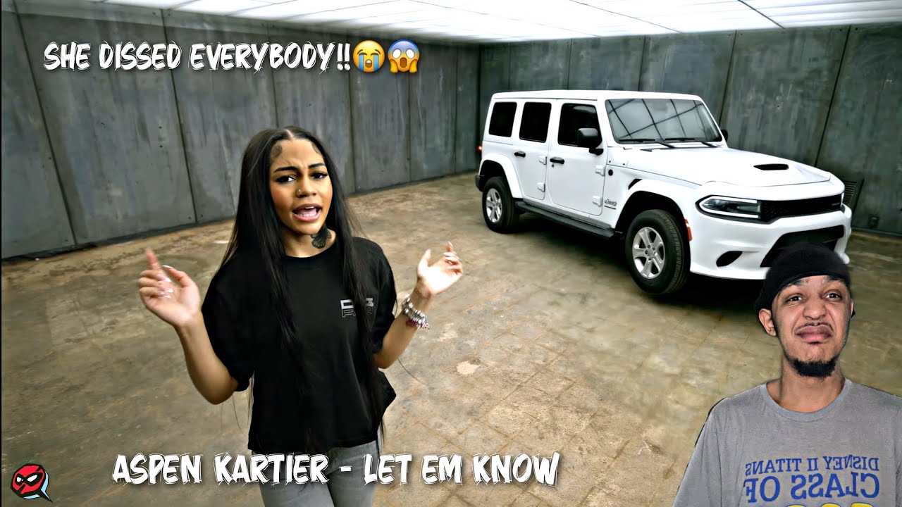 SHE'S BACKKK!!! Aspen Kartier - Let Em Know (Official Video) REACTION!!!