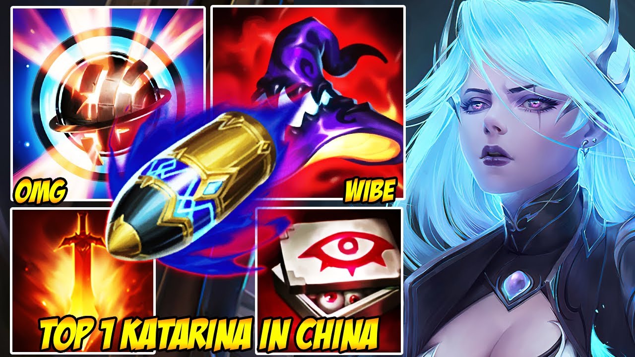 WILD RIFT CHINA TOP 1 KATARINA - EVERY TEAMFIGHT IS JUST A RESET CHAIN.
