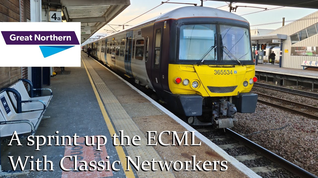 Great Northern Class 365 First Class | Stevenage to Peterborough - TRIP REPORT