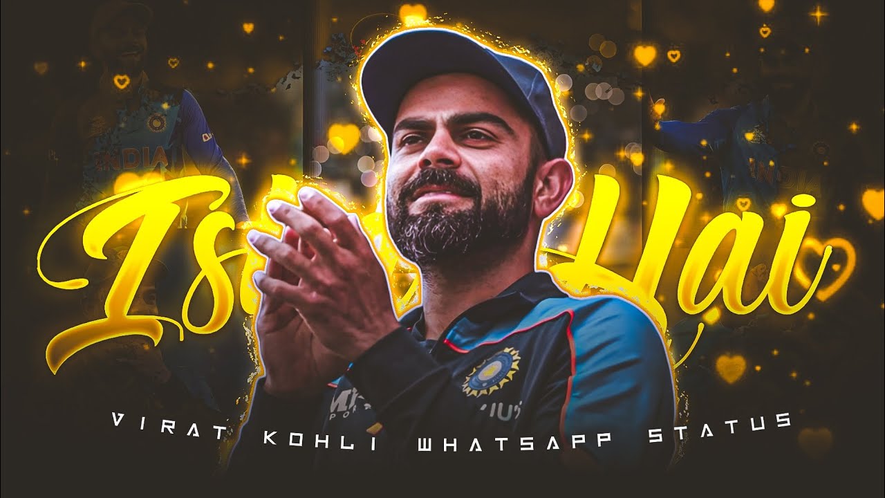 🔴 ISHQ HAIN X VIRAT KOHLI • 🔥 VIRAT KOHLI STATUS 🔥 • 💫 BEAT SYNC 💫 • 4K STATUS • CRIC EDITION