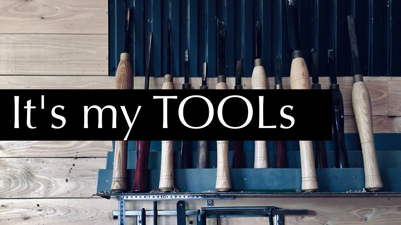 【woodturning】Introduction of tools.【木工旋盤】刃物のご紹介。