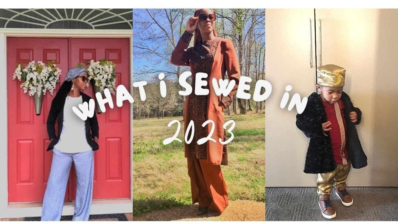 What I sewed in 2023!