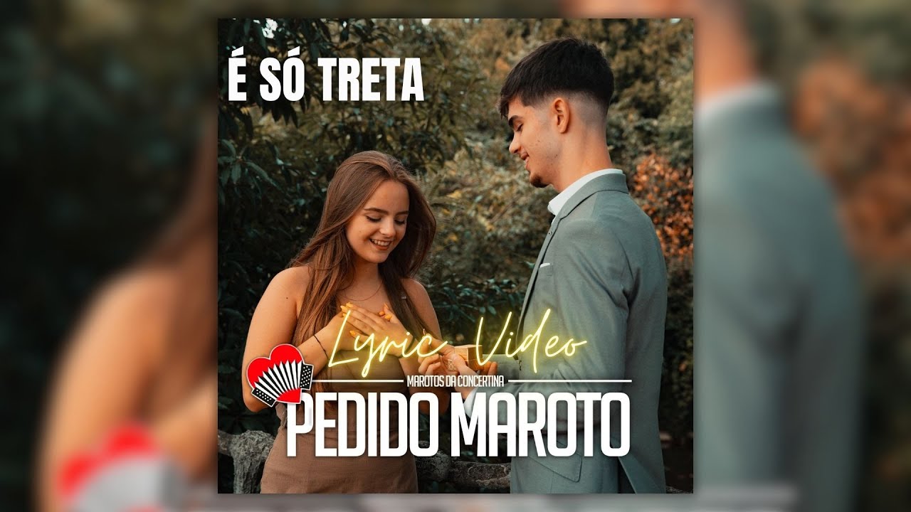 Marotos Da Concertina - É Só Treta (Lyric Video)