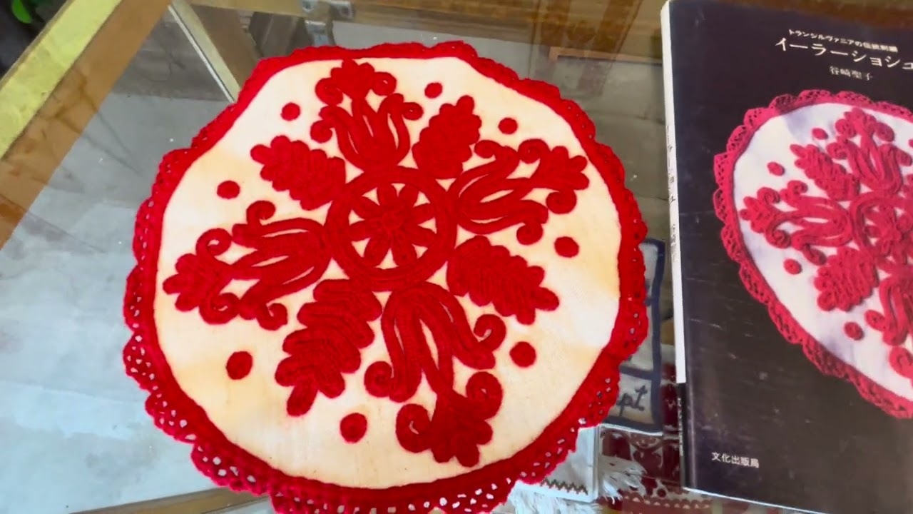 店内動画「トランシルヴァニアの伝統刺繍」日向店の初日オープン前です！（おおまえ布店）