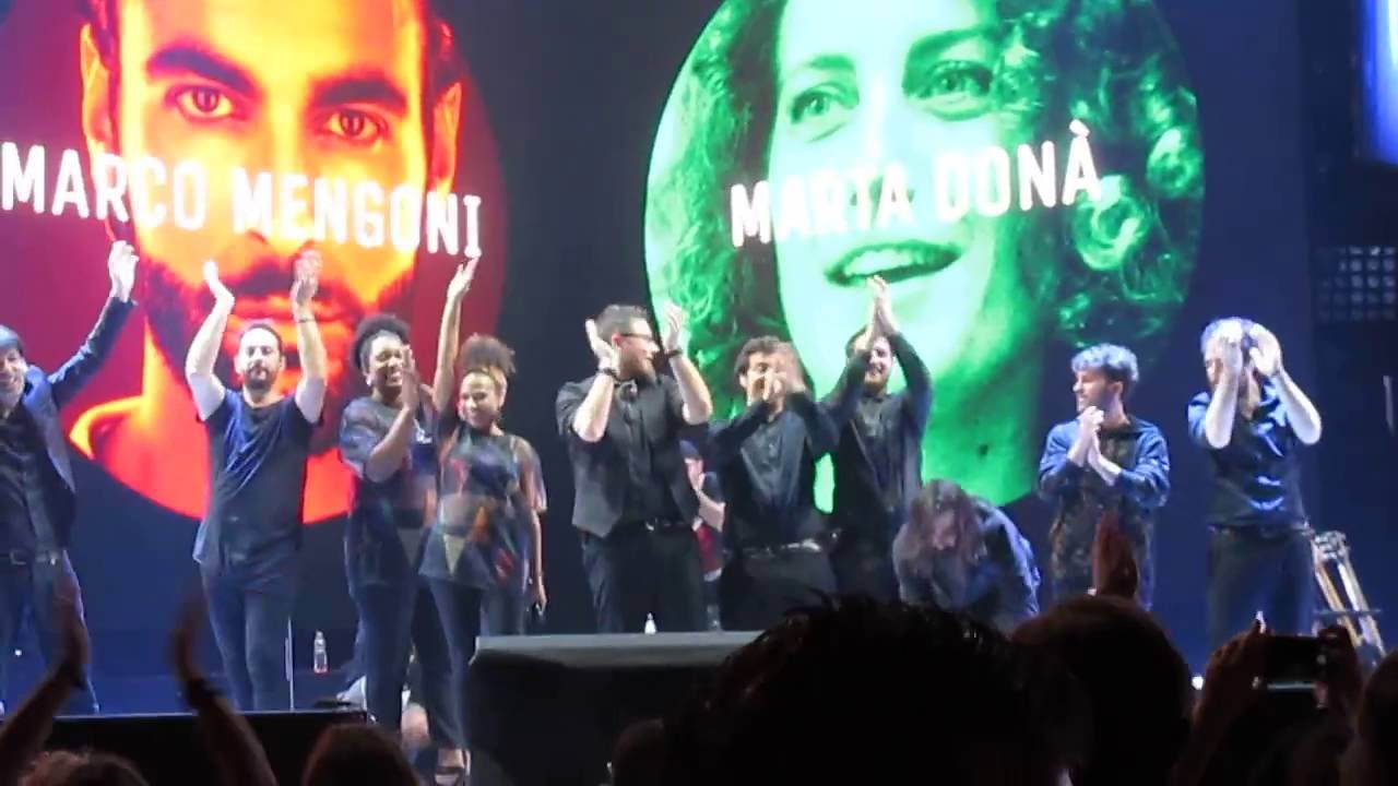 Marco Mengoni Live 2016 Sorpresa finale Star Wars + Kiss - Arena di Verona 22/05/2016