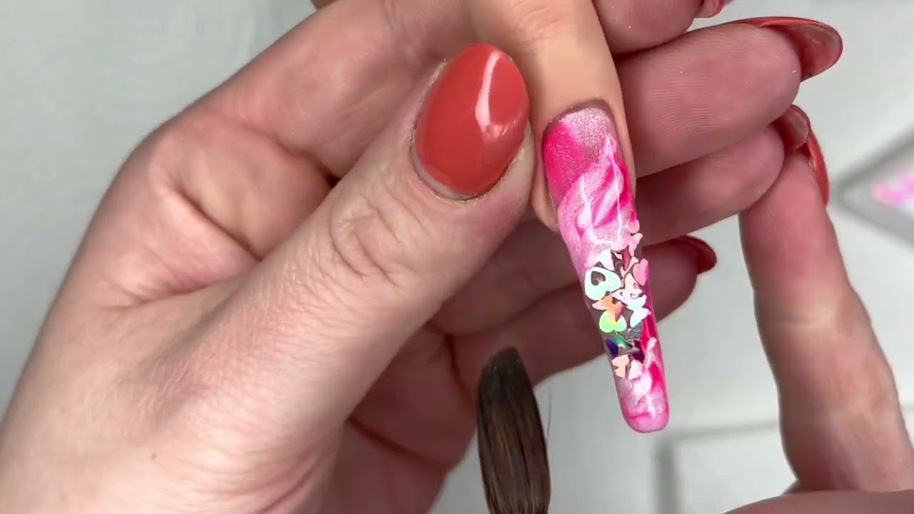 Acrylic Design - Encapsulation, Marble, Extreme Length - Watch Me Work