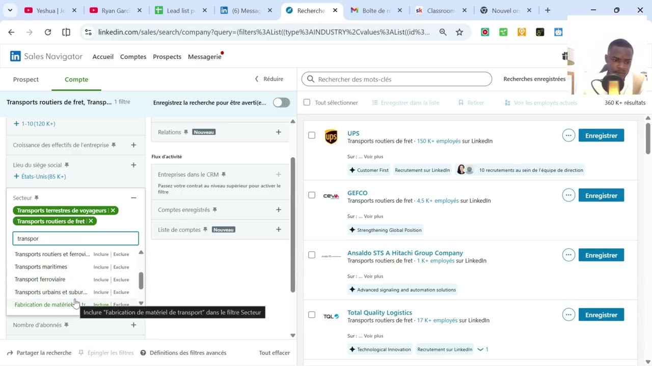 Comment scraper des prospects sur Linkedin Sales Navigator - Tuto gratuit