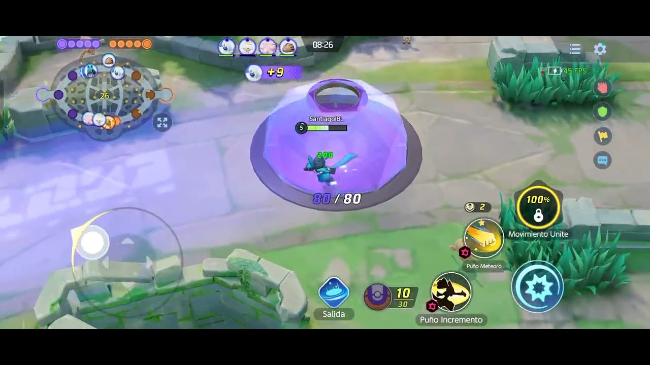 Jugamos Pokémon unite