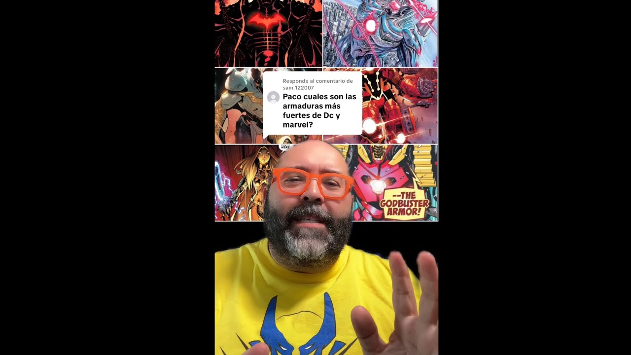 ¡¿LAS ARMADURAS MÁS PODEROSAS DE MARVEL Y DC?!