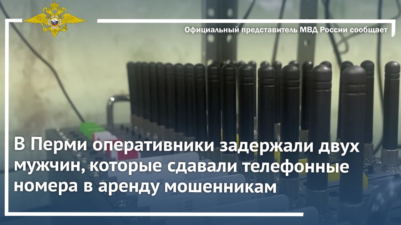 Ирина Волк:Оперативники задержали двух мужчин, которые сдавали телефонные номера в аренду мошенникам