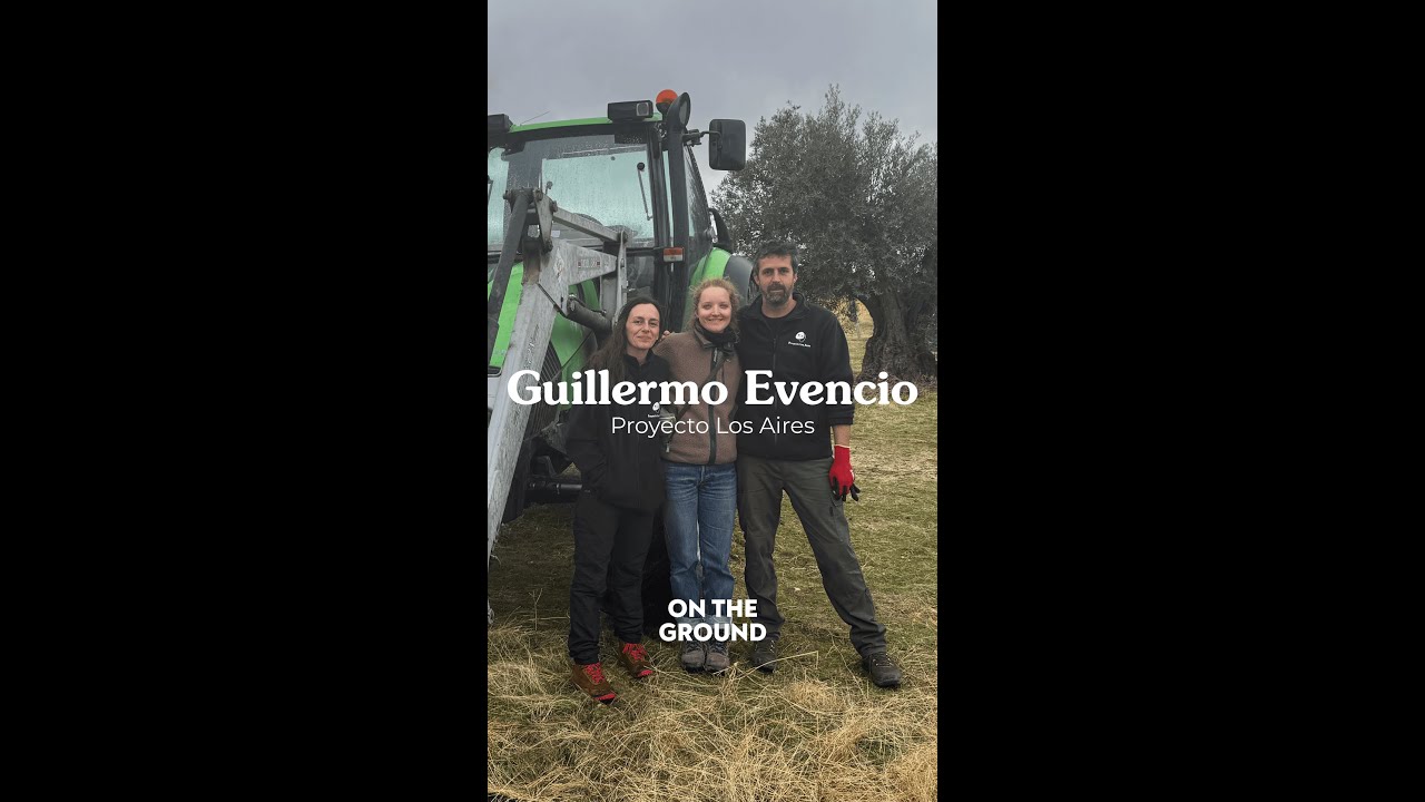 On the ground with Guillermo from Proyecto Los Aires, Spain