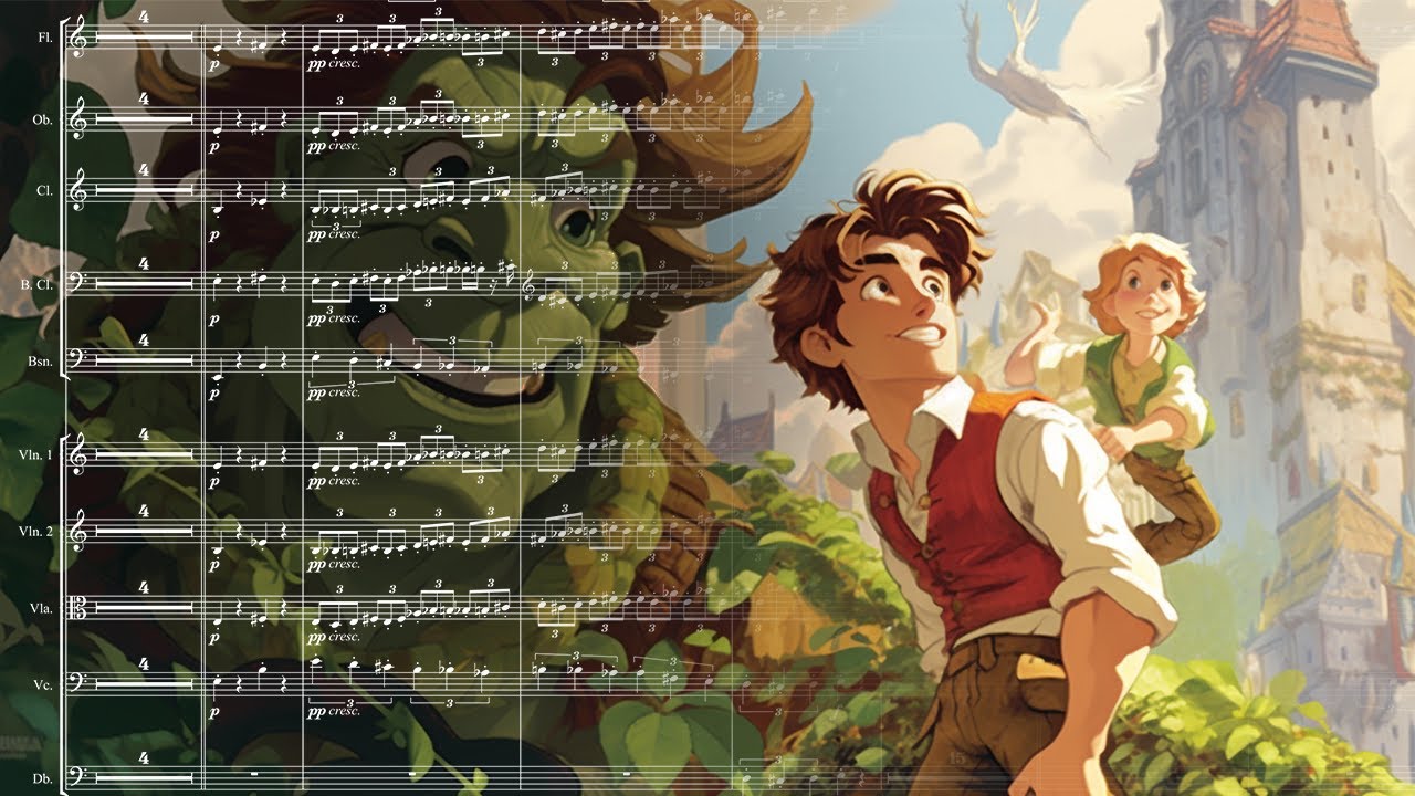 SCORE VIDEO: Audible Storytime Original Score - Ep. 4 'Jack & The Beanstalk' // Louie Taylor