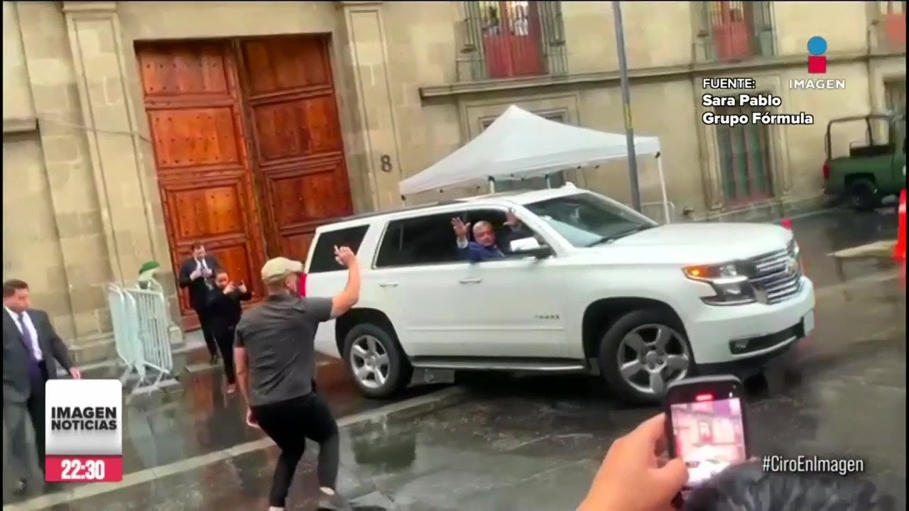 AMLO se fue de Palacio Nacional a su casa en Tlalpan