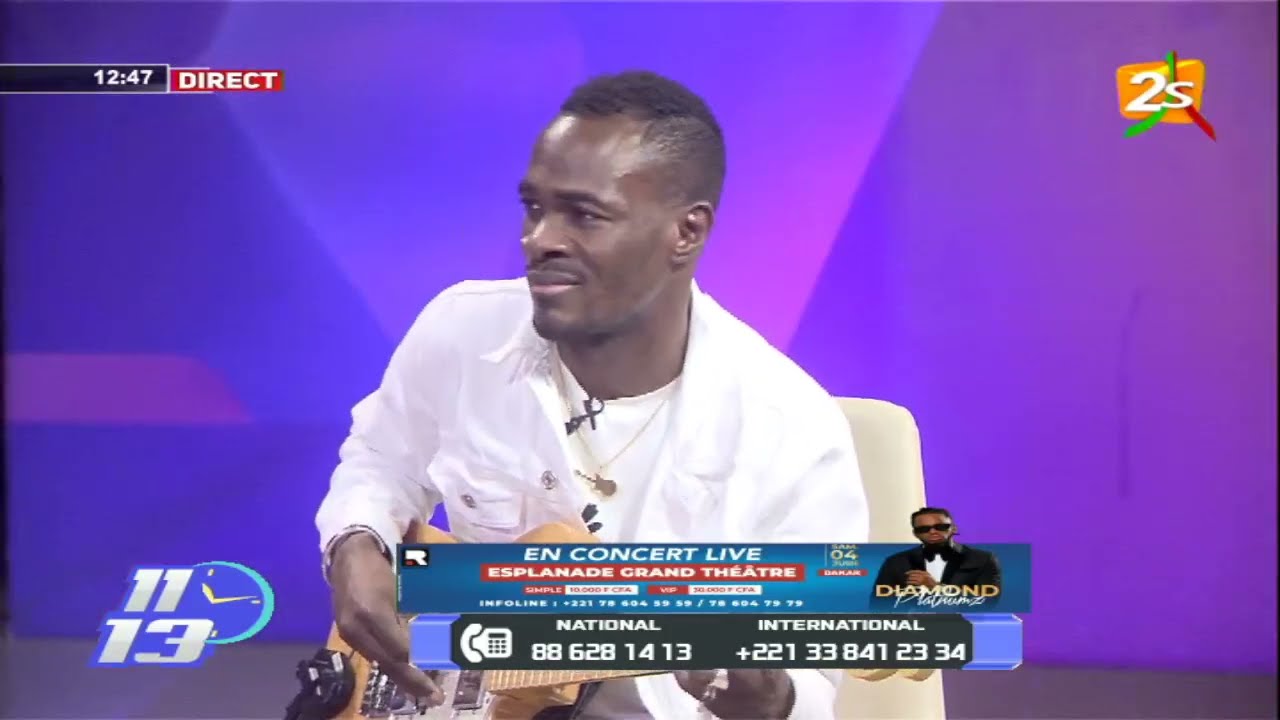 ADMIREZ LE TALENT EXCEPTIONNEL DU GUITARISTE SÉNÉGALO MALIEN CHEIKH NIANG DANS #1113H
