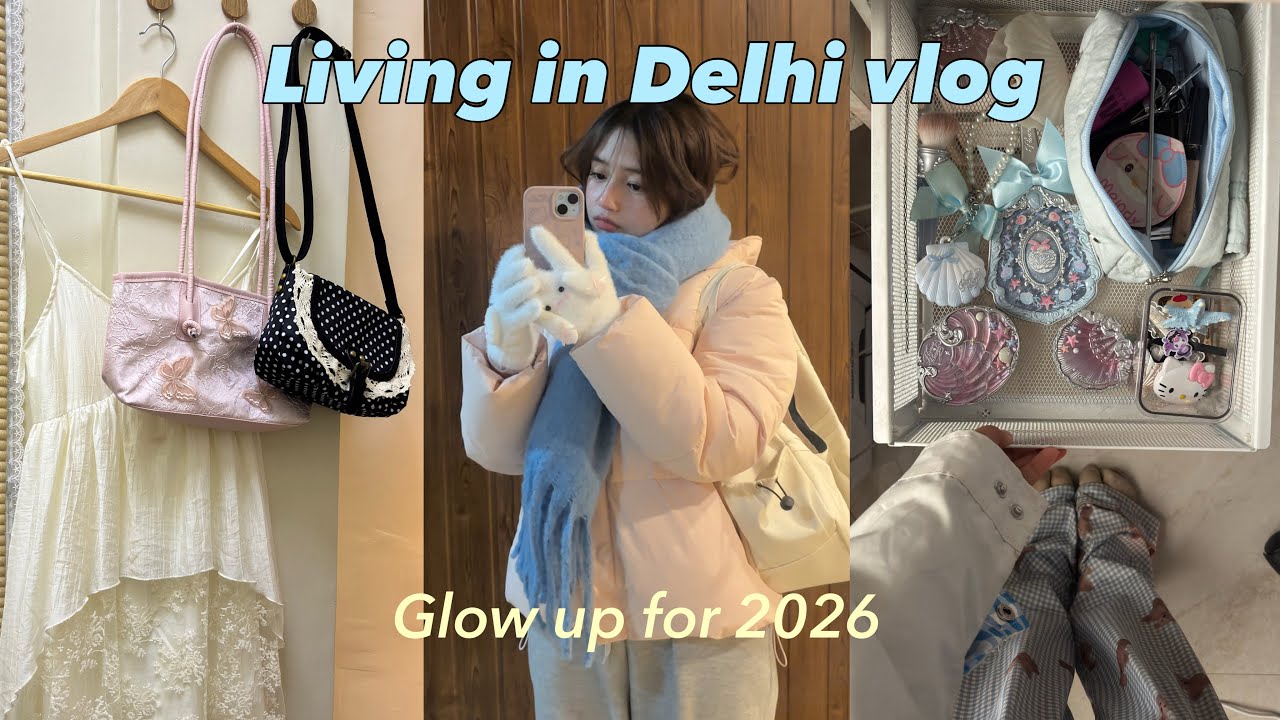 Glow up for 2026 with me 🪽|| lash extensions , workout 🏋️‍♀️, Selfcare 