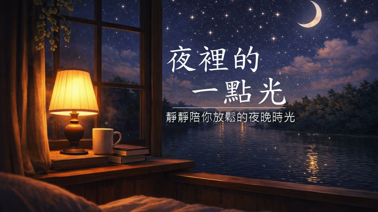 夜裡的一點光｜靜靜陪你放鬆的夜晚時光