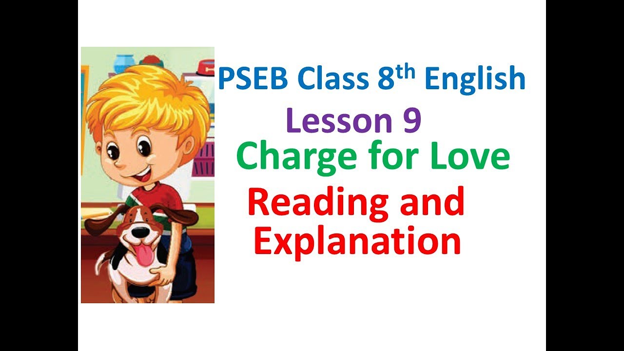 8th English Lesson 9 Charge for Love Reading and Explanation
