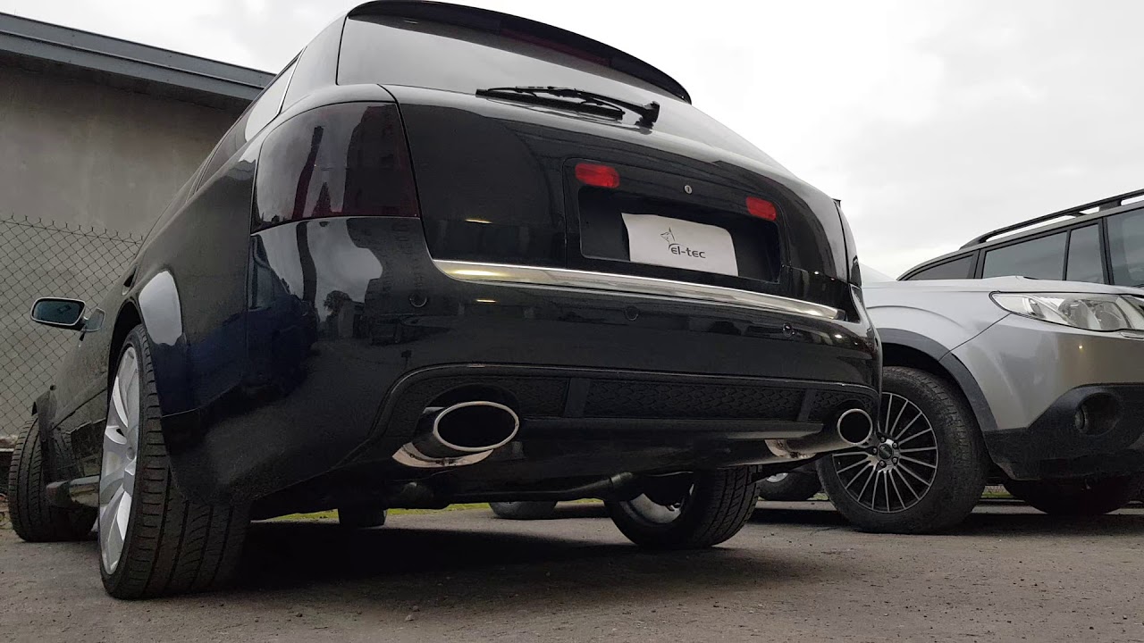 AUDI S6 V8 & KOMPLETNY UKŁAD WYDECHOWY EL-TEC  exhaust auspuff