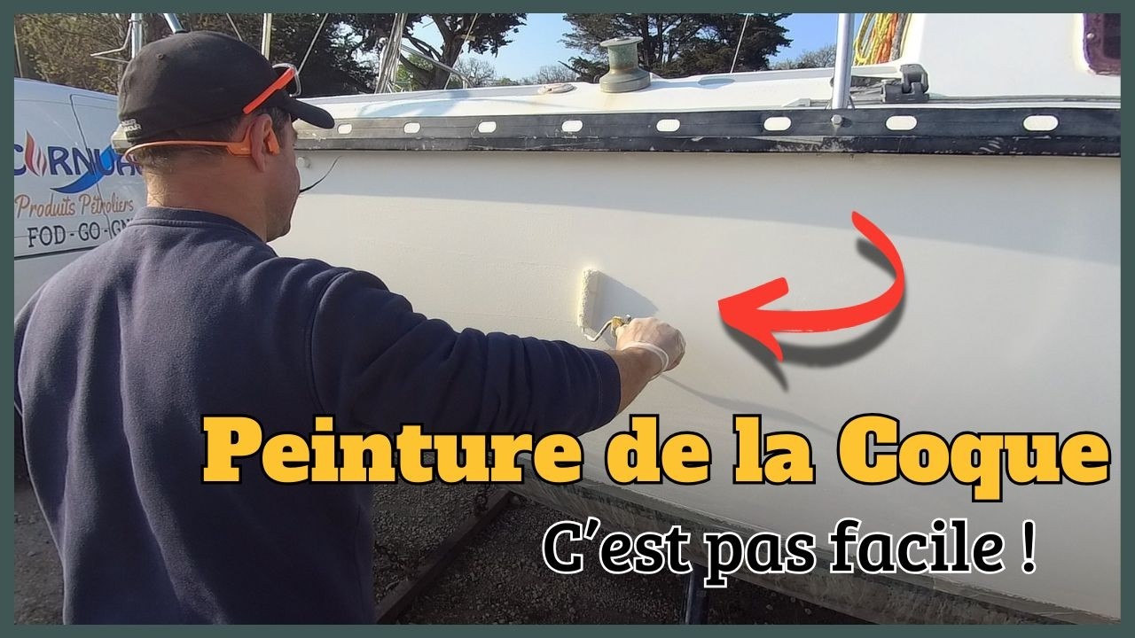 VOILIER: Peinture de la Coque