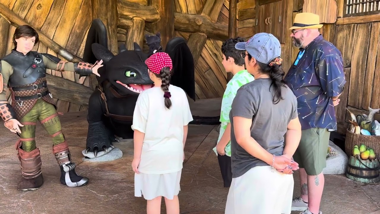 Meeting Toothless 