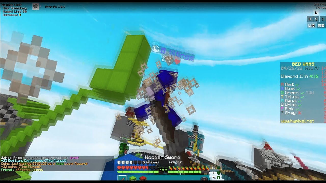 Hypixel Bedwars | Beating #1 player (tiltings)  and a 1200 star in a 1v2 MID STREAM (3200 ☆ party)
