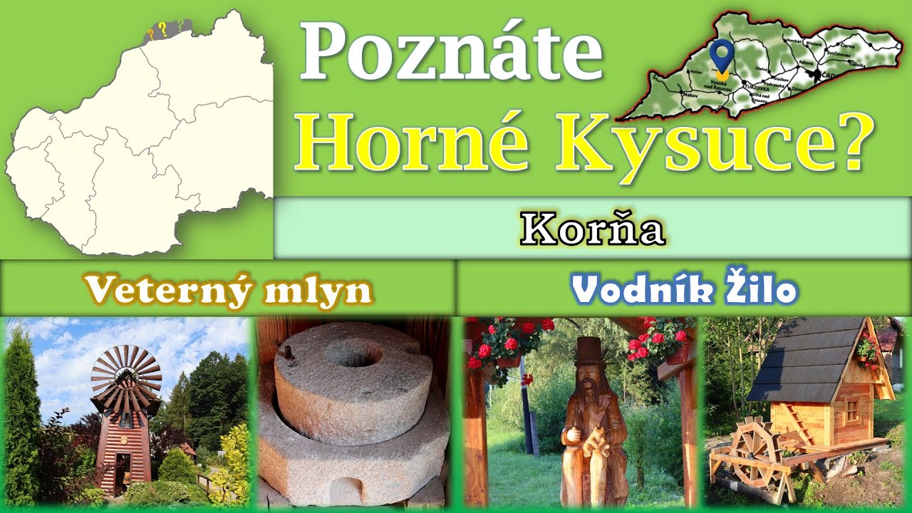 Veterný mlyn, vodník Žilo s vodným mlynom | Korňa
