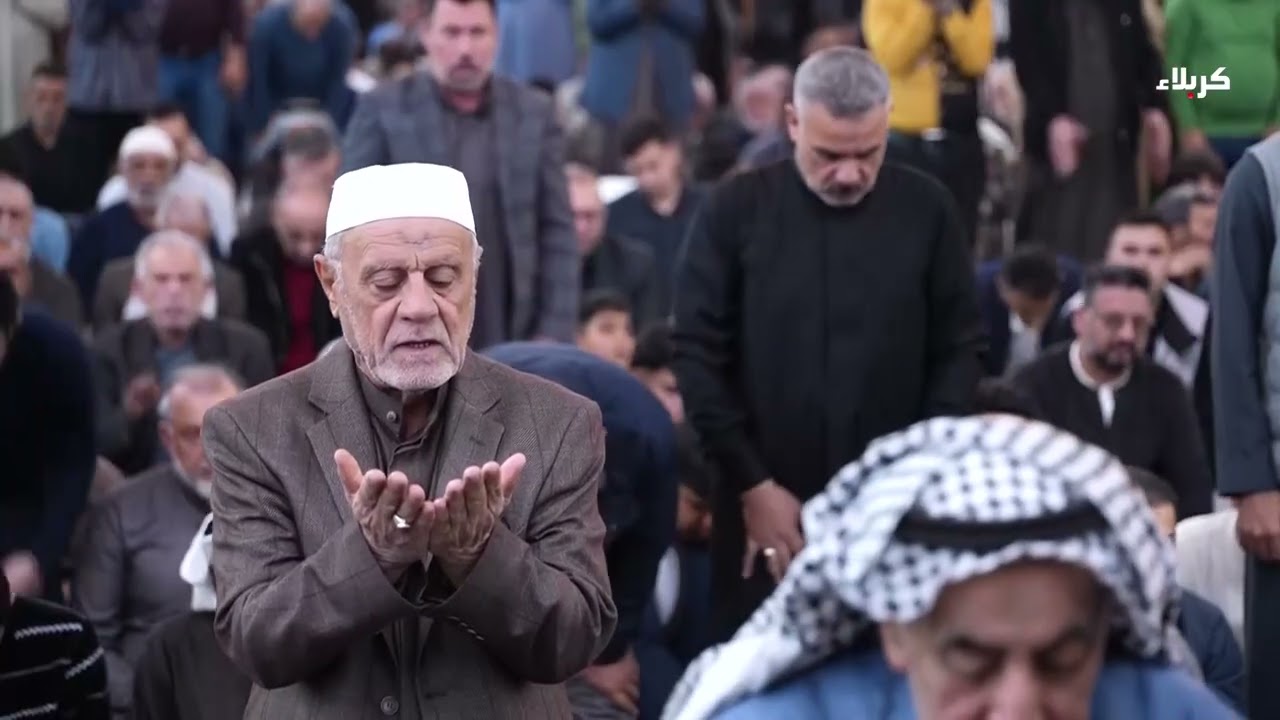 صلاة المغرب و العشاء من العتبة الحسينية المقدسة