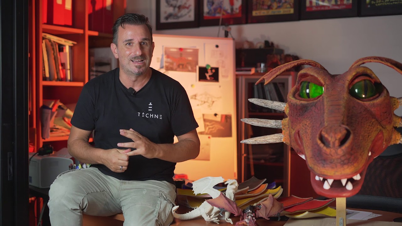 Il progetto del Drago animatronic