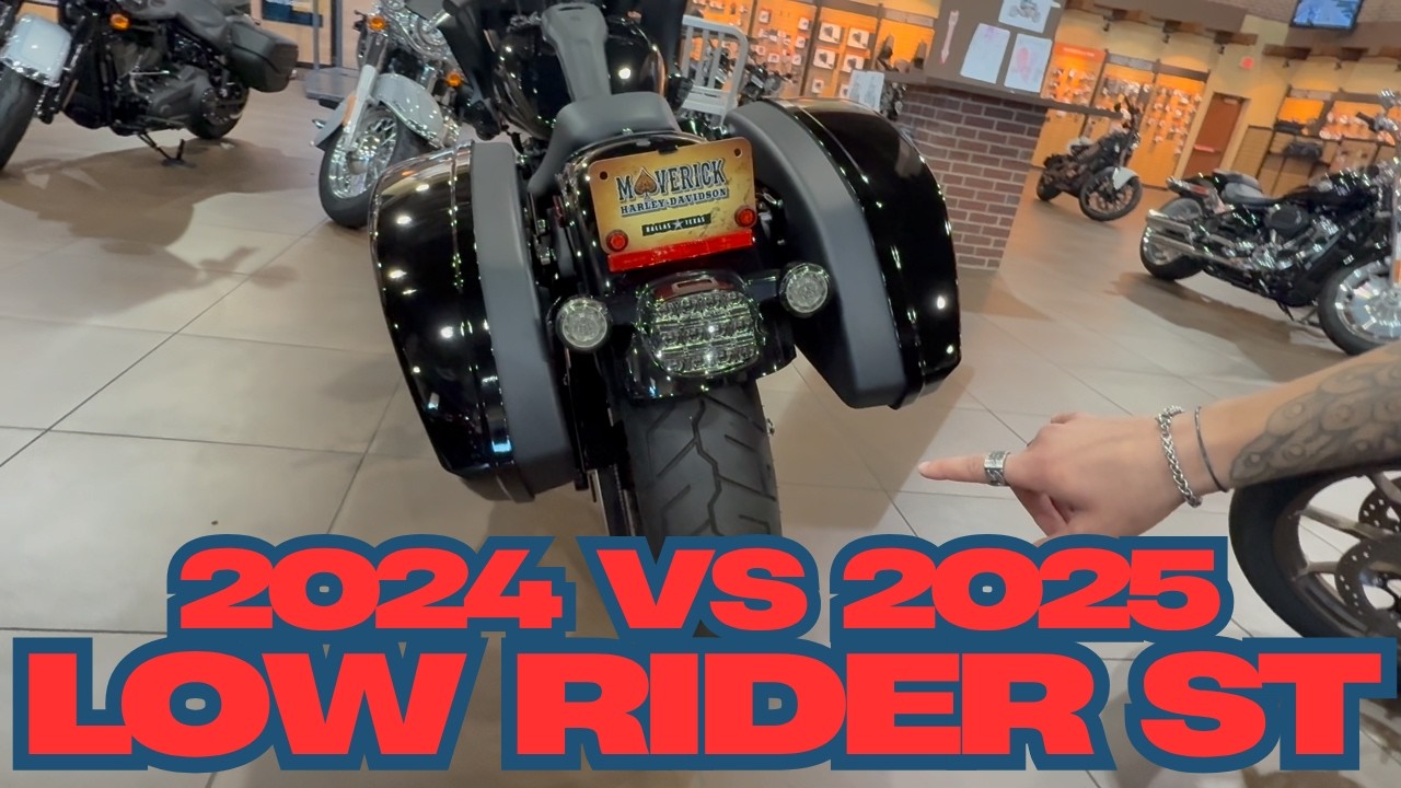 🏍️ 2025 Low Rider ST vs 2024 – What Harley Finally Got Right 🔥