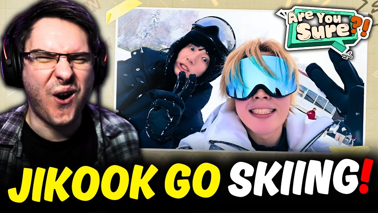 JIMIN & JUNGKOOK GO SKIING! | ARE YOU SURE?! EPISODE 7 REACTION!