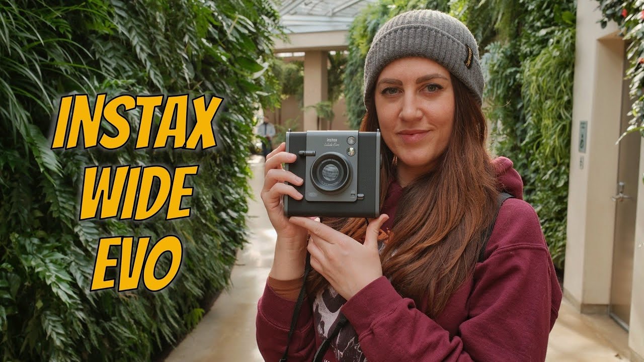 Testing out my Instax WIDE Evo at Longwood Gardens | Pros and Cons Review