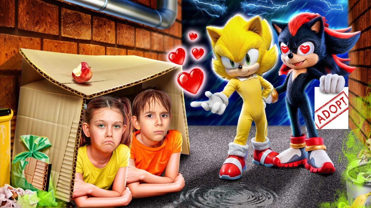 Byl jsem adoptován SHADOW SONICEM! Jak se stát Ježkem SUPER Sonicem!?