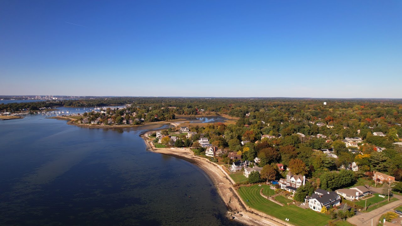 Points of Interest - The Coast of Barrington - Barrington RI - DJI Air 2s - 4K