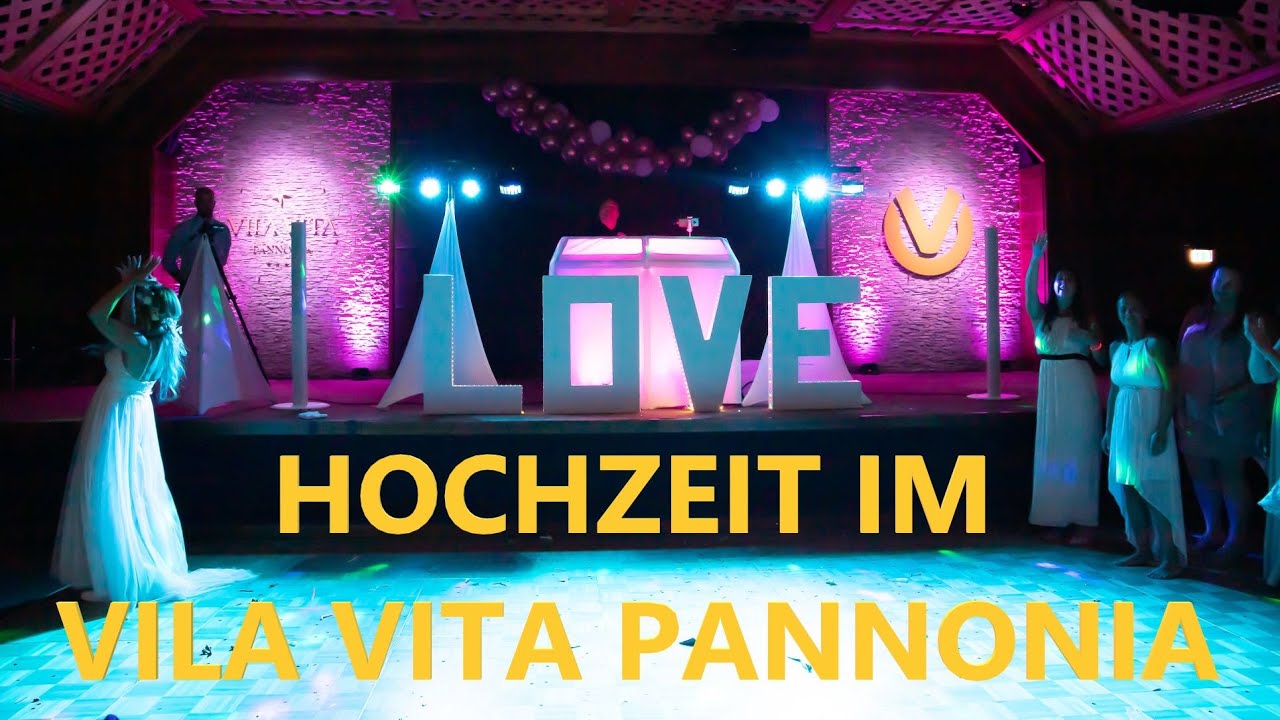 Hochzeit im Vila Vita Pannonia Pamhagen / Seewinkelhalle WEDDingDJ Log #21 Hochzeits-DJ Burgenland