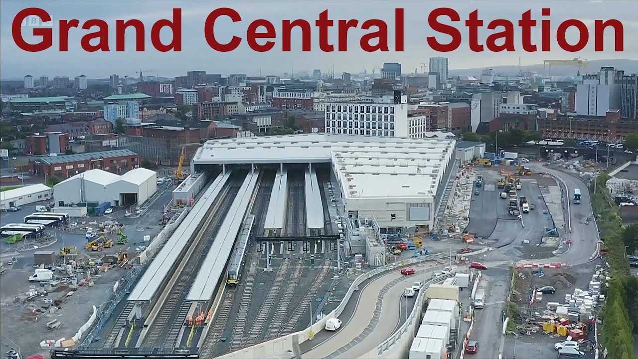 Grand Central Station to open the New Bus Centre on Sunday 8th September  -  (BBC NI News 20/8/24)