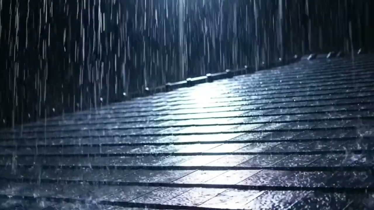 Tropical Thunderstorm & Pouring Rain on Tin Roof | Nature’s White Noise