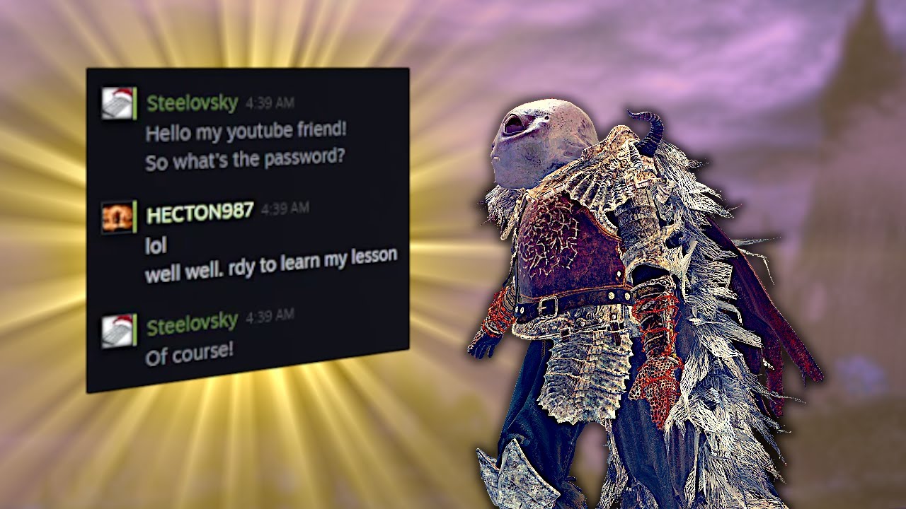 This guy sent me HATE MAIL... (I got BODIED) | Elden Ring