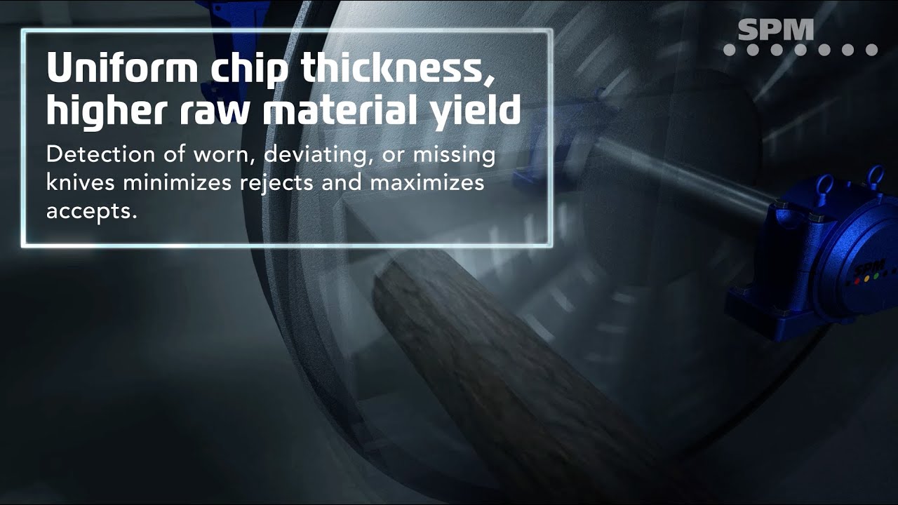 Industrial Process Optimization for Wood Chippers | Knife Wear Monitoring