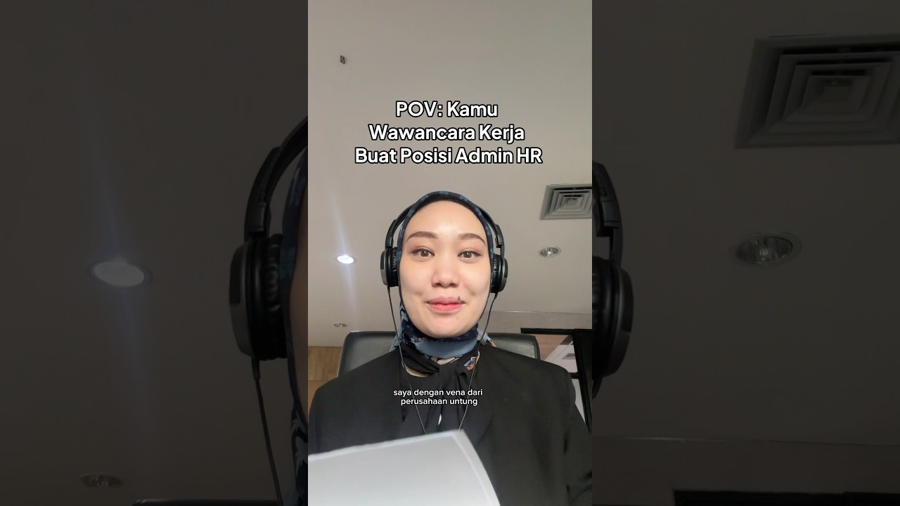 POV WAWANCARA KERJA ADMIN HR