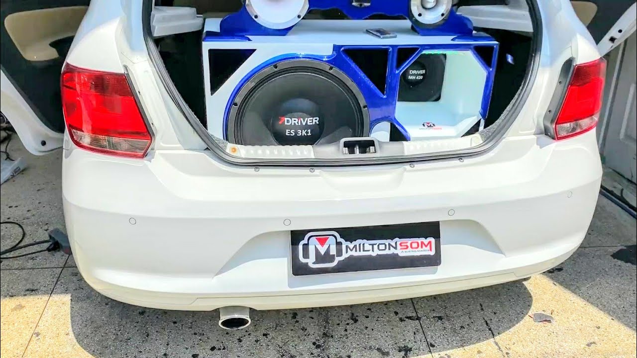 Gol g7 Caixa Trio 100% 7Driver alto Falantes Projeto top Milton Som