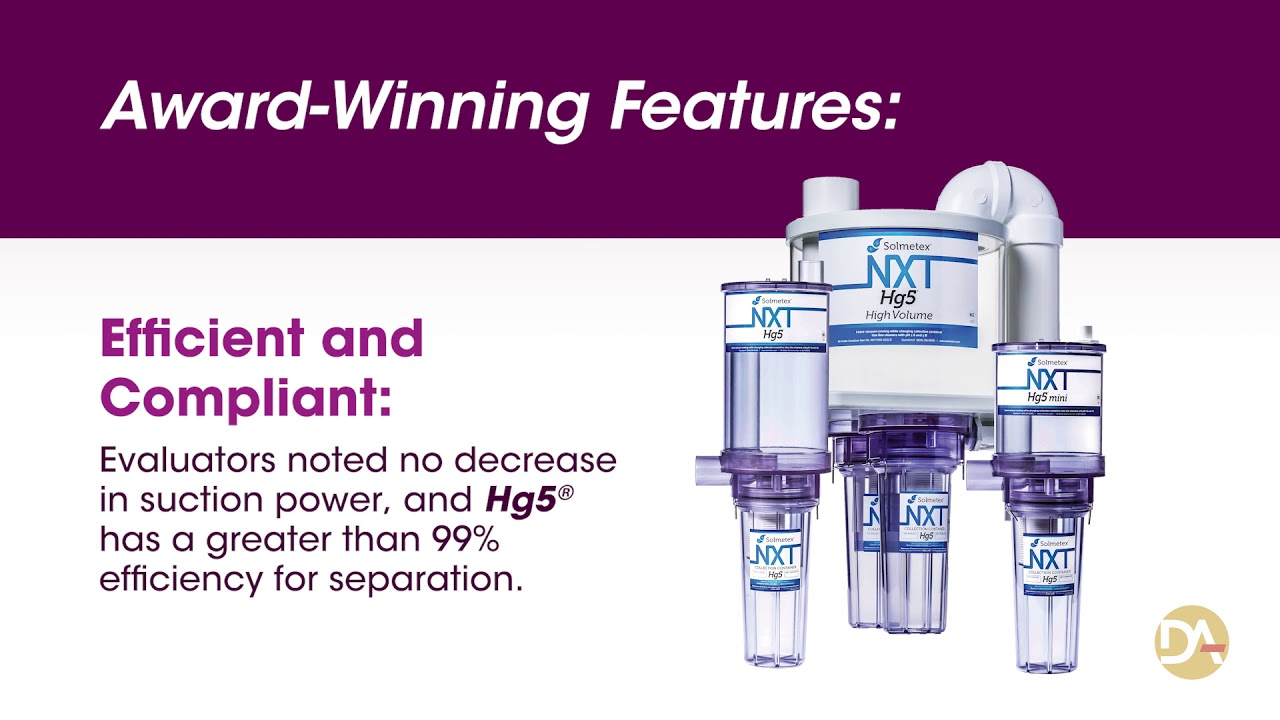 2020 Top Award - NXT Hg5 Amalgam Separator