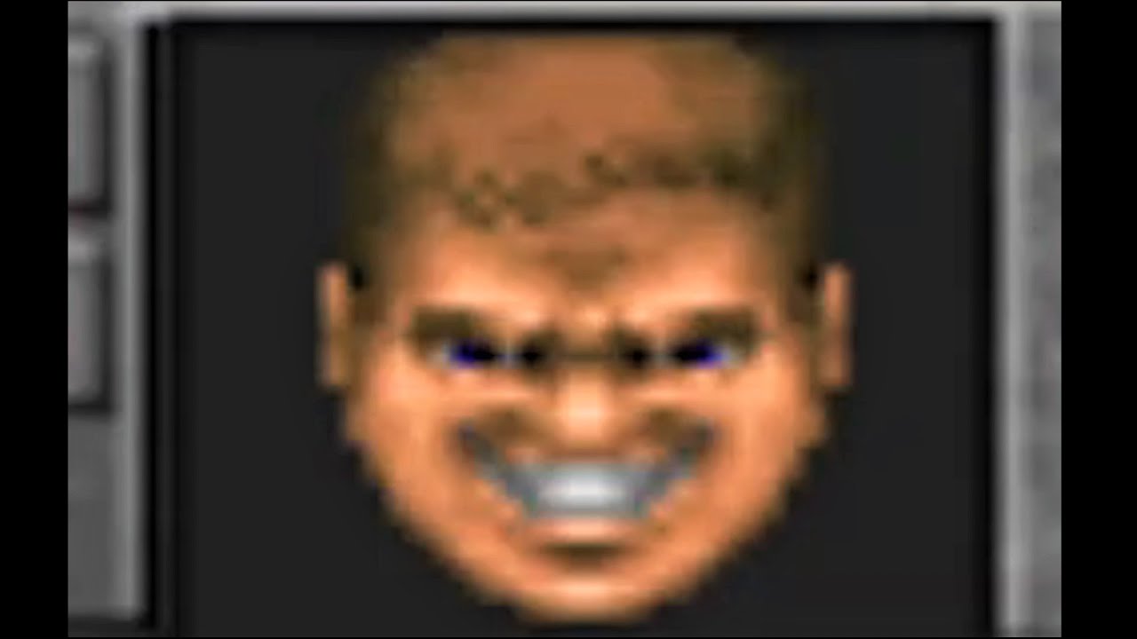 DOOM 1 (1993) II ALL FACIAL EXPRESSIONS AND ANIMATIONS